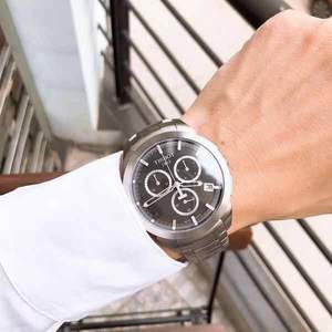 Tissot 天梭 T-Sport系列 T069.417.44.061.00 男士鈦金三眼計時運動腕表 $169.99（需用碼）
