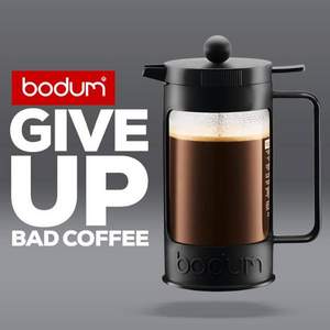 原装进口，Bodum 波顿 11376 冷萃咖啡玻璃法压壶 1000ml