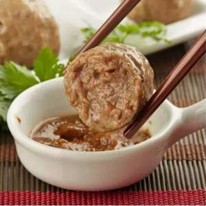 汕頭特產(chǎn)，老德頭 手打牛肉丸130g*4袋  