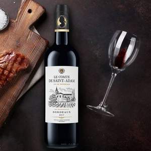 法国原瓶进口，LAMONT 拉蒙 AOC级 圣亚当干红葡萄酒 750ml*6瓶