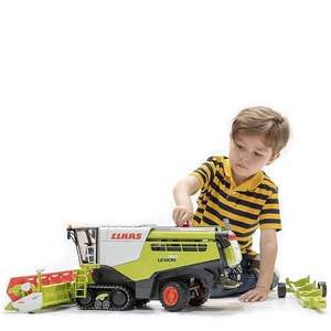 巨無霸，Bruder 布魯?shù)?德國制造 Claas 克拉斯 Lexion 780 聯(lián)合收割機(jī)1:16模型