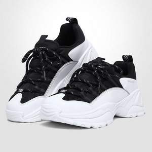 Skechers 斯凱奇 情侶款厚底老爹鞋 13410