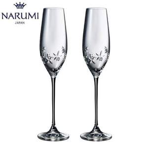 销量第一，Narumi 鸣海 星之花 香槟对杯 210cc 2只装 GW4156-63392A