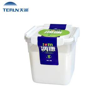 新疆网红酸奶，TERUN 天润 润康 酸奶 桶装1kg