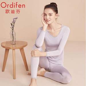 Ordifen 歐迪芬 女士莫代爾保暖內(nèi)衣套裝 XW911 多色