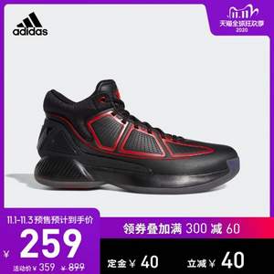 0点开始，adidas 阿迪达斯 D Rose 10 DBI45 男士篮球运动鞋