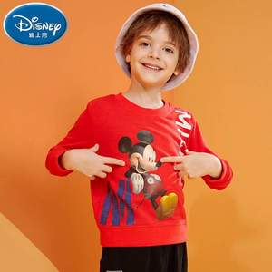 任选2件，Disney 迪士尼 2020年新款 中大童纯棉卫衣/卫裤 2件