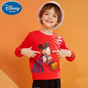 任選2件，Disney 迪士尼 2020年新款 中大童純棉衛(wèi)衣/衛(wèi)褲 2件