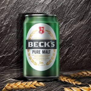 Beck's 贝克 10度醇麦啤酒330mL*24听