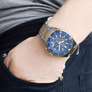 Bulova 寶路華 Marine Star海洋星系列 98B230 三眼計(jì)時(shí)時(shí)尚男表