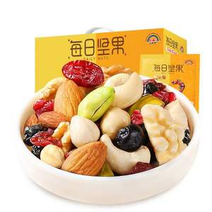 超70%的堅(jiān)果比例，天虹牌 每日?qǐng)?jiān)果大禮包30袋750g
