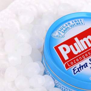 德国原装进口，Pulmoll 飚摩 无糖系列 清凉薄荷糖45g铁盒装*2件