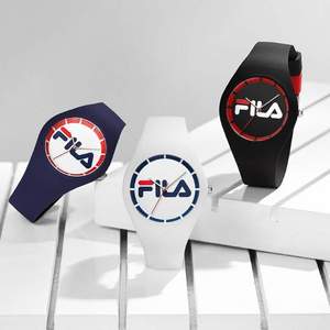 FILA 斐乐 FLL38-671 运动果冻硅胶带情侣手表 4款