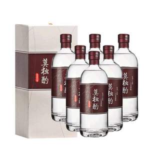 保定府酒業(yè) 莫獨酌 42度濃香型糧食白酒500ml*6瓶整箱