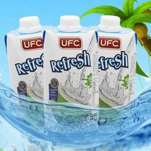 泰国进口 UFC 100%纯椰子水饮料500m1*12瓶*3件