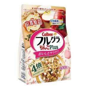 Calbee 卡樂(lè)比 水果麥片（蘋果多多口味）600g*3件