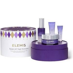 價值￡129，Elemis 艾麗美 Peptide四重肽護膚禮盒4件套