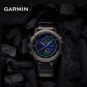 降￥157新低！GARMIN 佳明 Fenix 5X Plus 旗舰款 蓝宝石镜面运动户外手表