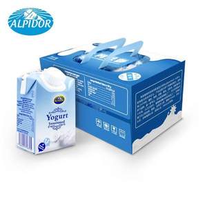 奥地利进口，阿贝多 酸牛奶 200g*9盒*2件+越南Fami 原味豆奶礼盒 200ml*18盒