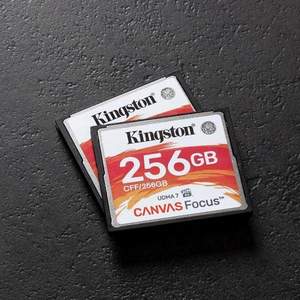 <span>白菜！</span>Kingston 金士頓 Canvas Focus? CompactFlash 閃存卡 CFF/256GB