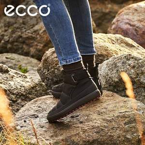 ECCO 爱步 Soft 7 Tred 柔酷7号 女士Hydromax®防水保暖雪地靴450243