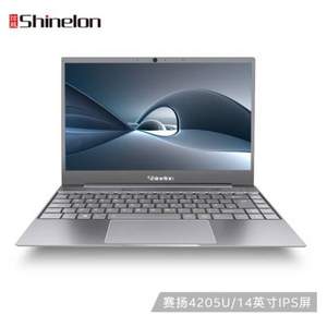 0点开始 Plus会员，Shinelon 炫龙 A4 14英寸笔记本电脑（4205U、8G、256G、IPS、Linux）