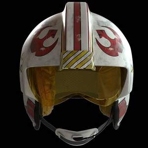 Hasbro 孩之宝 Star Wars星球大战 黑系列 卢克·天行者 仿真X翼战机头盔