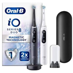 Oral-B 欧乐B iO 8系列 云感洁净护龈 智能蓝牙电动牙刷2支装