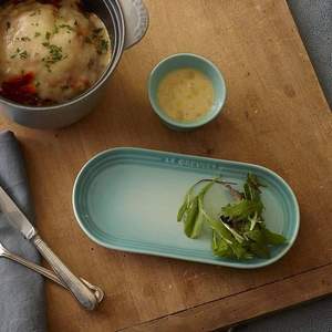 Le Creuset 酷彩 彩虹系列 炻瓷橢圓長盤 25cm