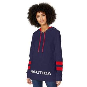 Nautica 諾帝卡 女士經(jīng)典超柔軟純棉連帽衛(wèi)衣9313ZK