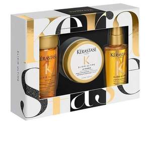 KERASTASE 卡诗 菁纯润泽三件套装（护发精油50ml+洗发水80ml+发膜75ml）€26.55