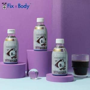 旺旺 Fix Body 无糖黑咖啡饮料250mL*4瓶装