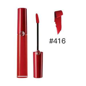 超A女團(tuán)色，GIORGIO ARMANI 喬治·阿瑪尼 臻致絲絨啞光唇釉 6.5ml  416#