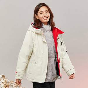 高梵 2020冬季新款 杜邦蓄熱工裝風羽絨服 