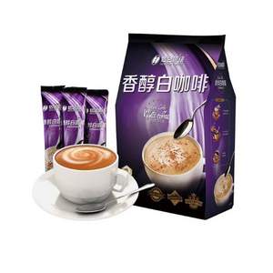 金砖五国峰会专供品牌，后谷 香醇白咖啡速溶咖啡粉 30g*20条