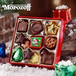 日本进口顶级伴手礼，Morozoff 圣诞限量款巧克力礼盒9颗