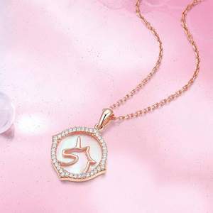 chow tai seng 周大生 s925剪影独角兽锁骨链 3色169元包邮(双重优惠)