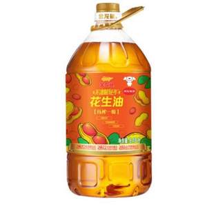 金龙鱼 压榨一级花生油 6.18L*2件