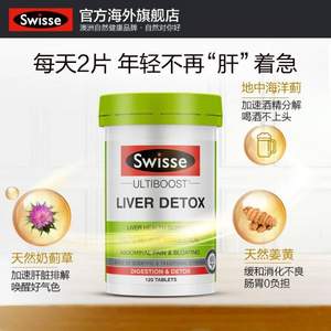 Swisse 奶薊草護肝片 120粒 
