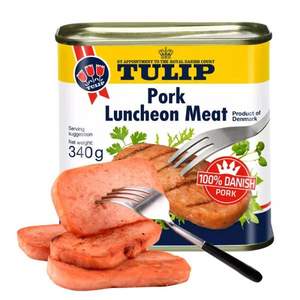 丹麦进口，Tulip 郁金香 经典午餐肉罐头 340g *3件