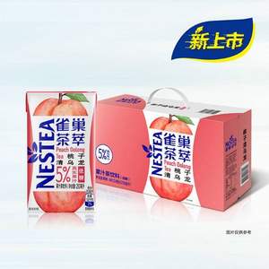Nestle 雀巢 茶萃 蜜桃清乌龙果汁茶 250ml*6包