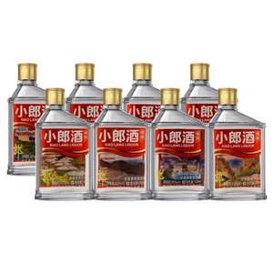 郎酒 小郎酒（精酿）系列 原产地纪念版 45度浓酱兼香型白酒100mL*8瓶