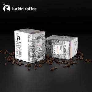 luckin coffee 瑞幸咖啡 热带花园 精品挂耳黑咖啡 10g*8包/盒*4件+凑单品  