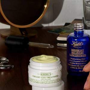 Kiehl's 科颜氏 夜间面部眼部修护2件套 £42