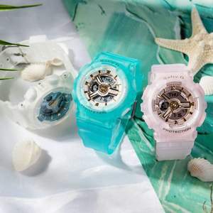 降￥70，Casio 卡西欧 Baby-G系列 多功能运动女表 BA-110SC-2A