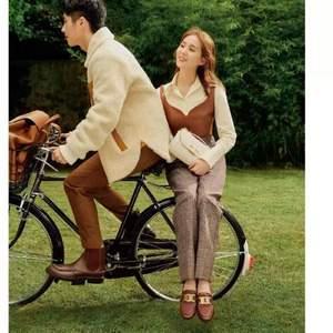 刘诗诗同款，TOD'S 2021早春新品 牛皮英伦风乐福鞋