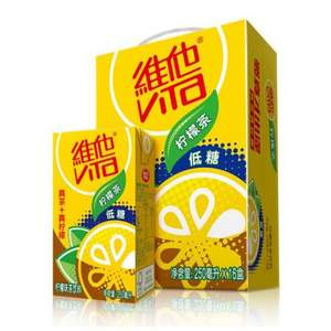 ViTa 維他奶 維他低糖檸檬茶 250ml*16盒 *6件