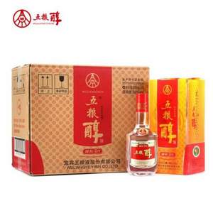 宜宾五粮液出品，五粮醇 3D第三代（醇和） 50度浓香型白酒 500mL*6瓶 整箱装