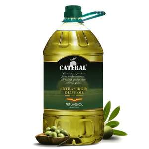 酸度≤0.5，CATERAL 凯特兰 特级初榨橄榄油 5L