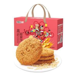 好吃點 高纖維粗糧餅 800g*3件